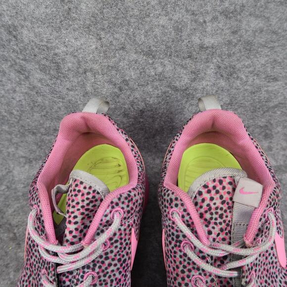 Nike Shoes Womens 7.5 Athletic Trainers Roshe Run Sneaker Casual Lifestyle Pink - Picture 3 of 12